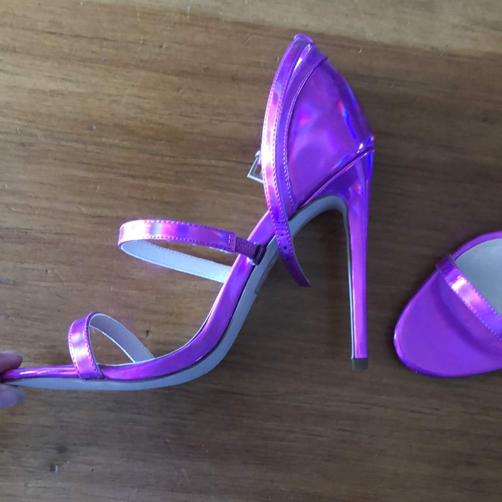 Metallic Pink ASOS Heels - Picture 6 of 6